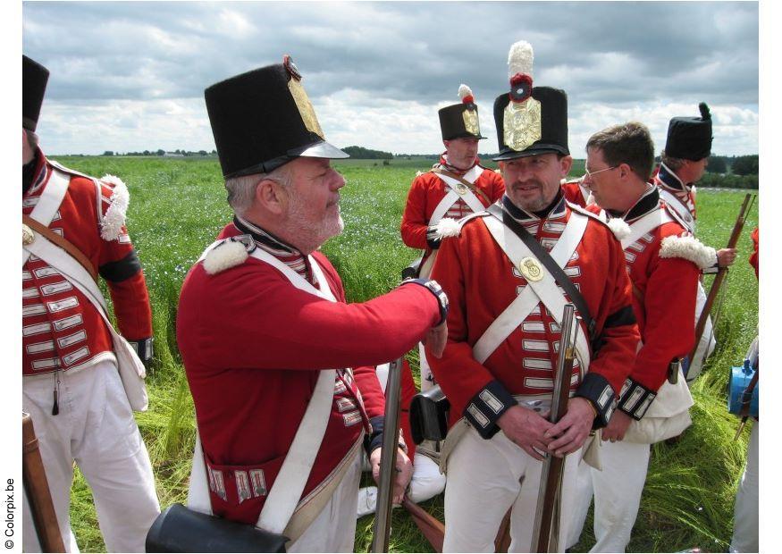 schlacht bei waterloo Foto schlacht bei waterloo