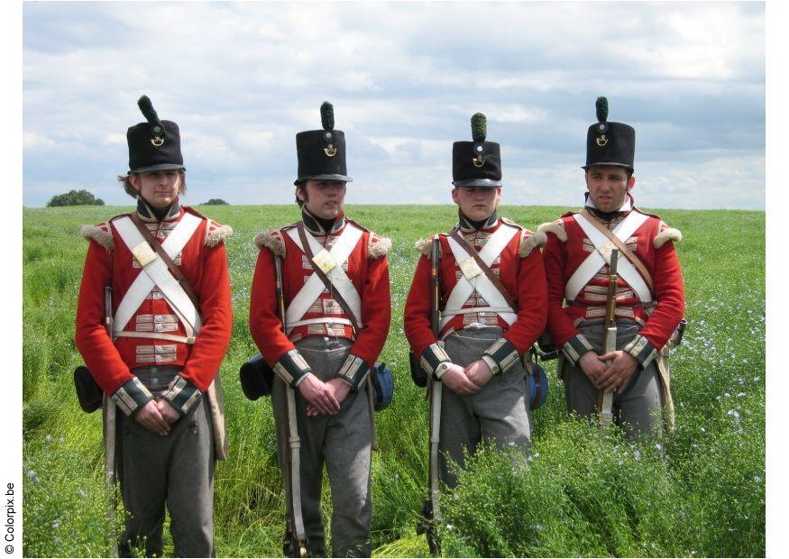 schlacht bei waterloo Foto schlacht bei waterloo