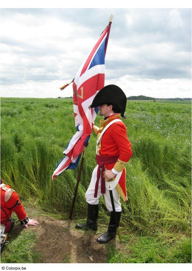 schlacht bei waterloo Foto schlacht bei waterloo