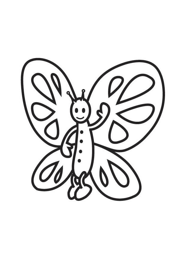 schmetterling Malvorlage schmetterling
