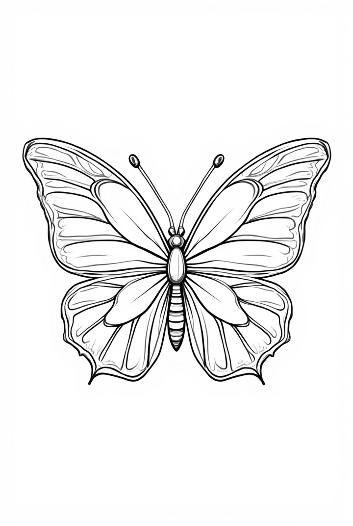 schmetterling Malvorlage schmetterling