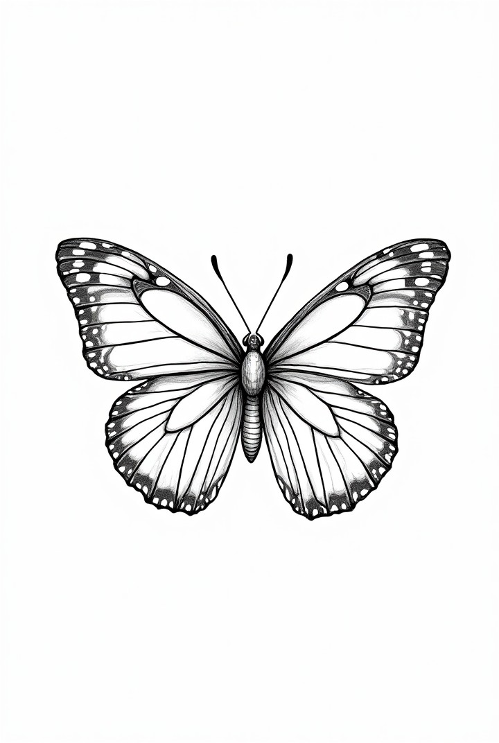 schmetterling Malvorlage schmetterling