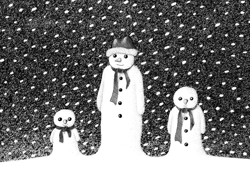 schneemA¤nner Malvorlage schneemA¤nner