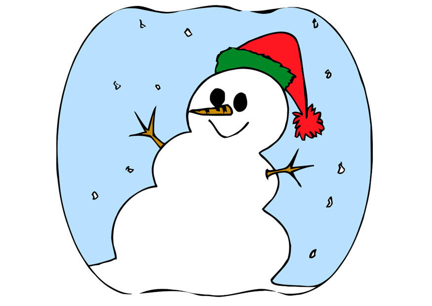 schneemann Bild schneemann