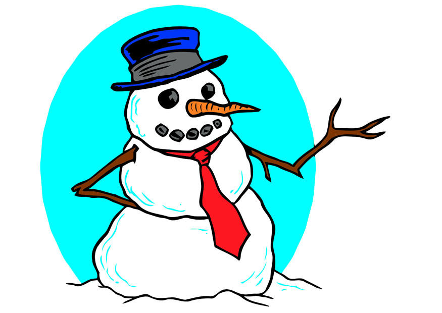 schneemann Bild schneemann