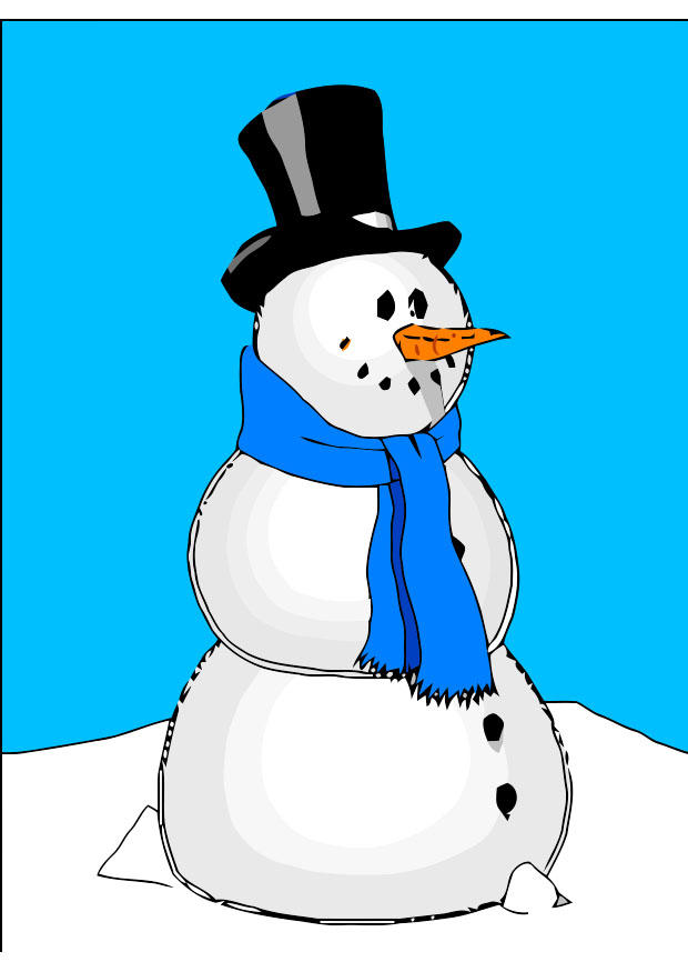 schneemann Bild schneemann