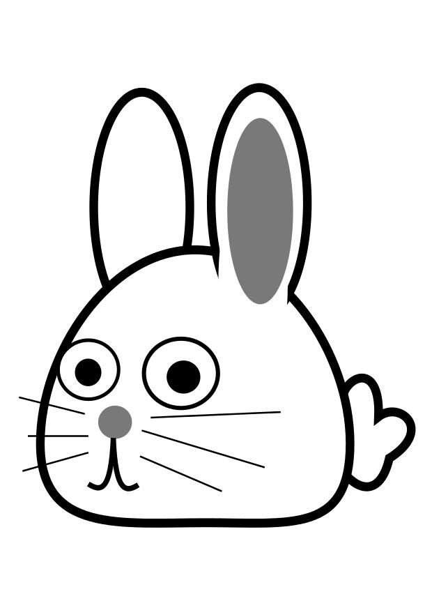 schrA¤gansicht hase Malvorlage schrA¤gansicht hase