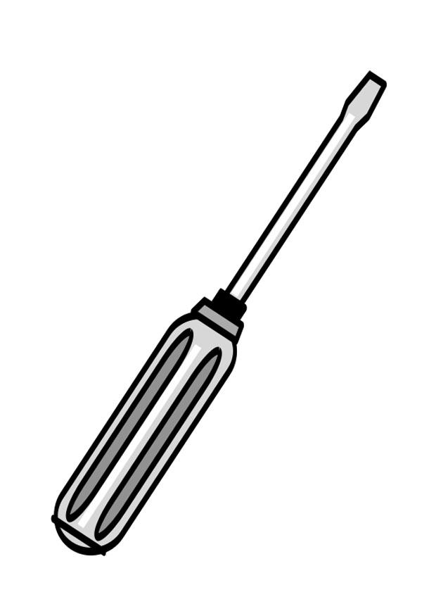 Malvorlage schraubenzieher