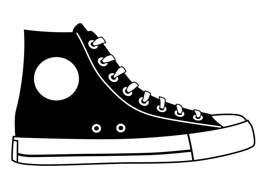 Malvorlage schuh