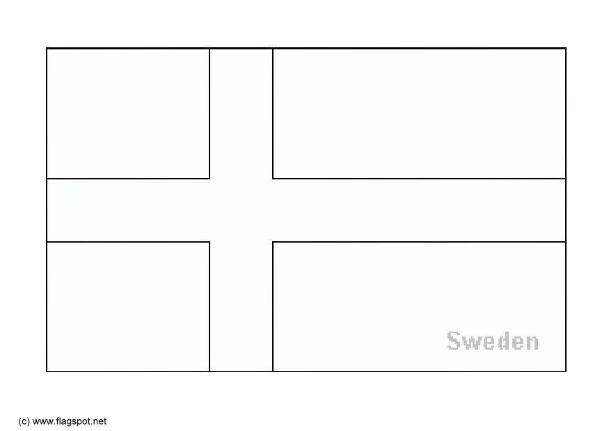 schweden Malvorlage schweden