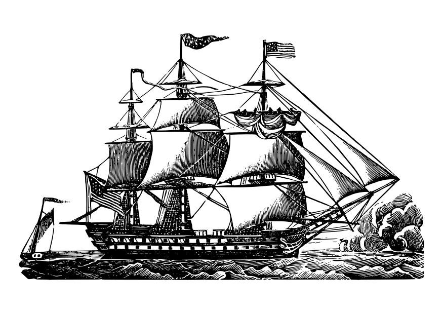 segelboot Malvorlage segelboot