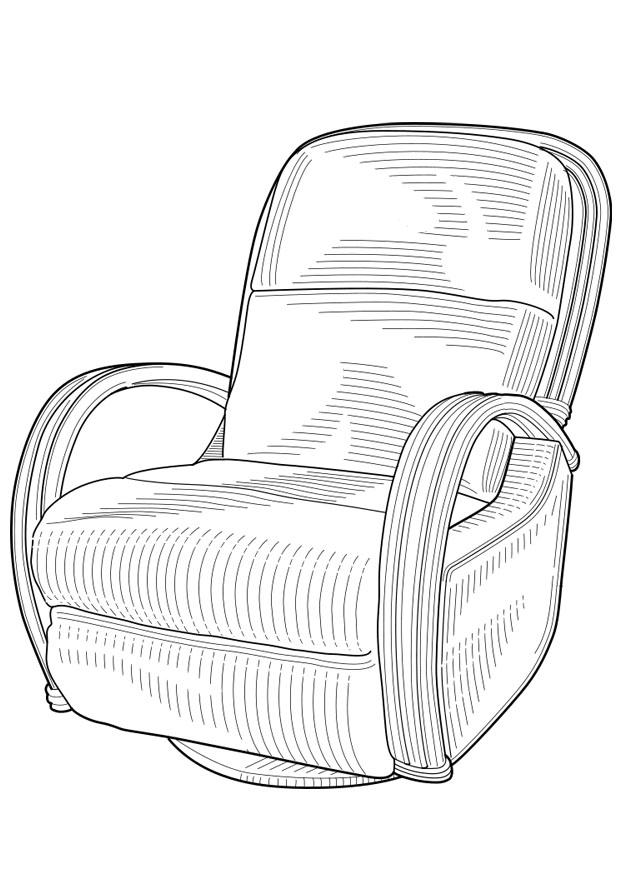sessel Malvorlage sessel