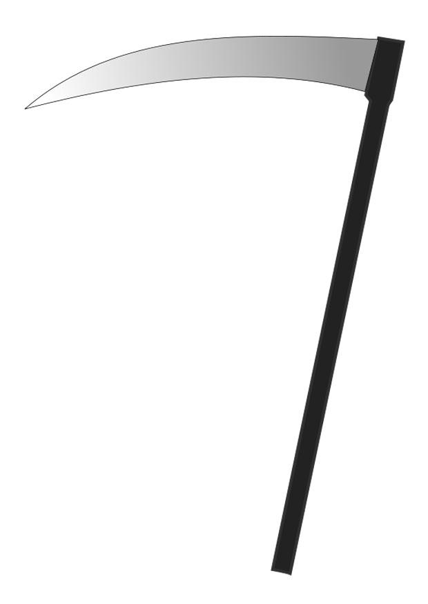sichel Malvorlage sichel