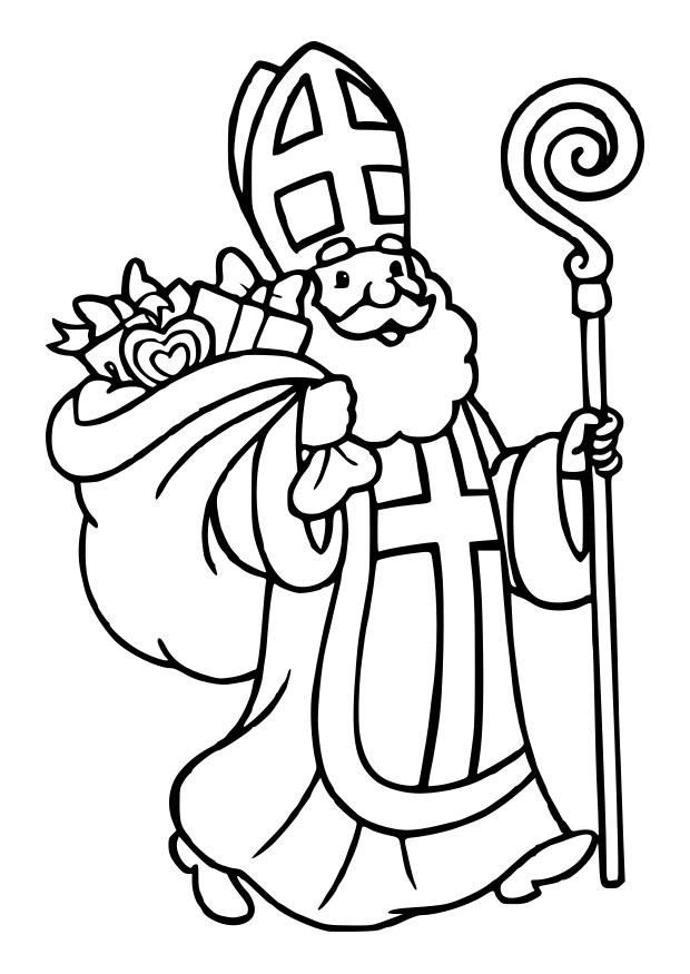 sinterklaas Malvorlage sinterklaas