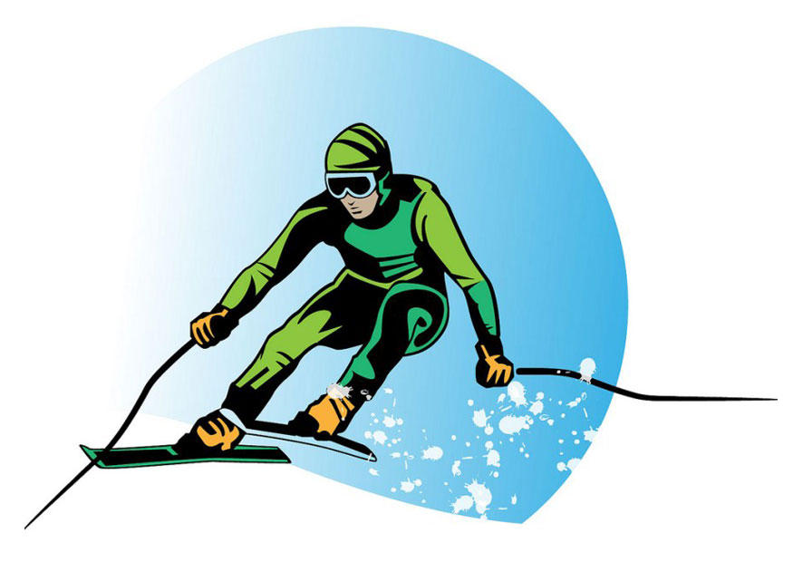 ski fahren Bild ski fahren