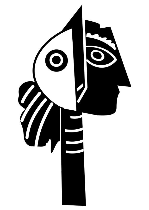 skulptur von picasso Malvorlage skulptur von picasso