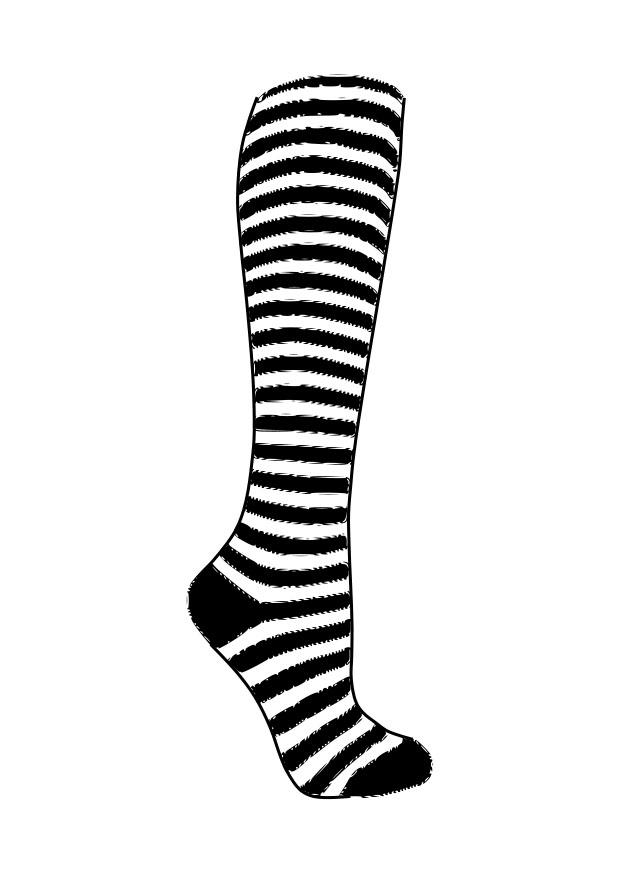 socke Malvorlage socke