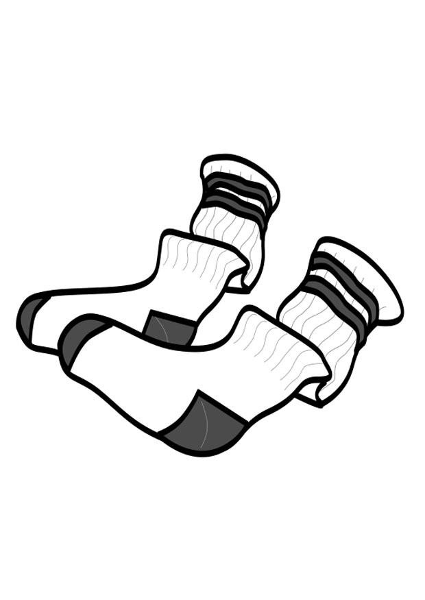 Malvorlage socken
