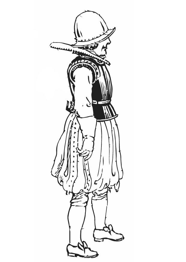 soldat mit korsett Malvorlage soldat mit korsett