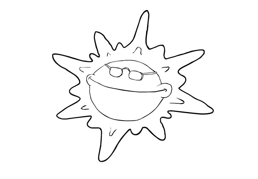sonne Malvorlage sonne