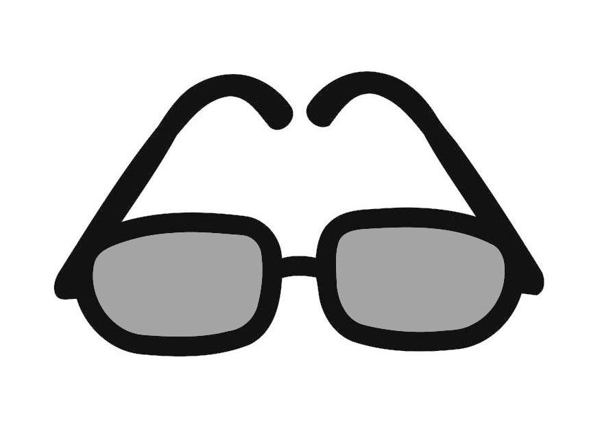 sonnenbrille Malvorlage sonnenbrille