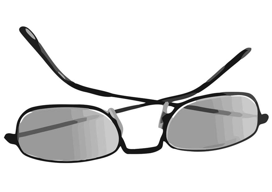 Malvorlage sonnenbrille