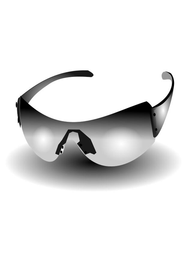Malvorlage sonnenbrille