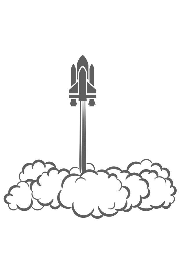 space shuttle Malvorlage space shuttle