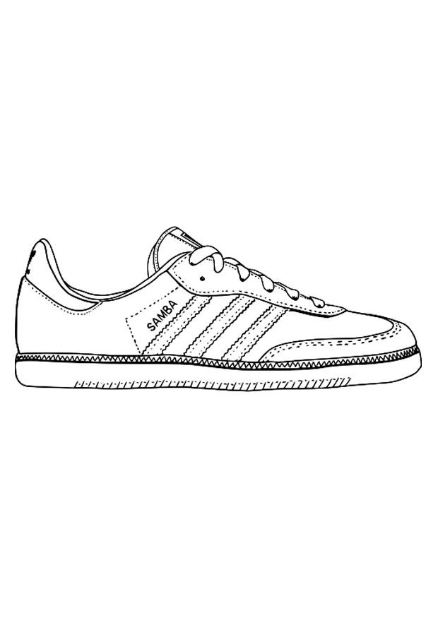 sportschuh Malvorlage sportschuh
