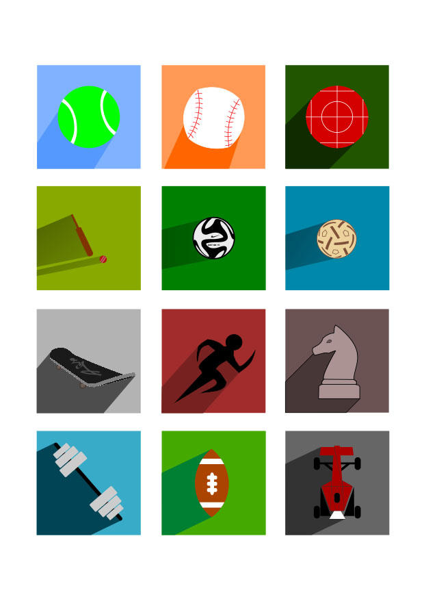 sportsymbole Bild sportsymbole