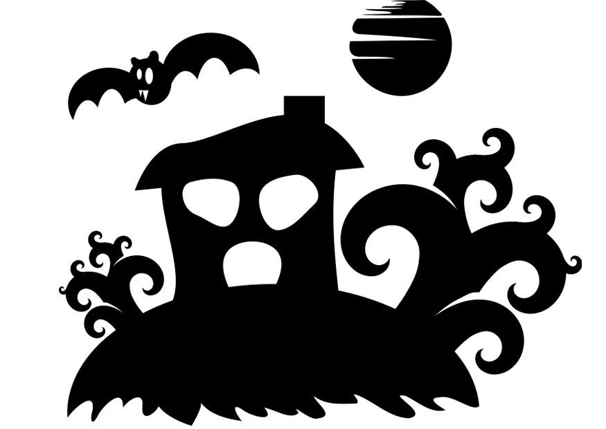 spukhaus Malvorlage spukhaus