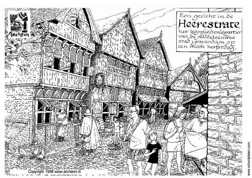 stadt Malvorlage stadt