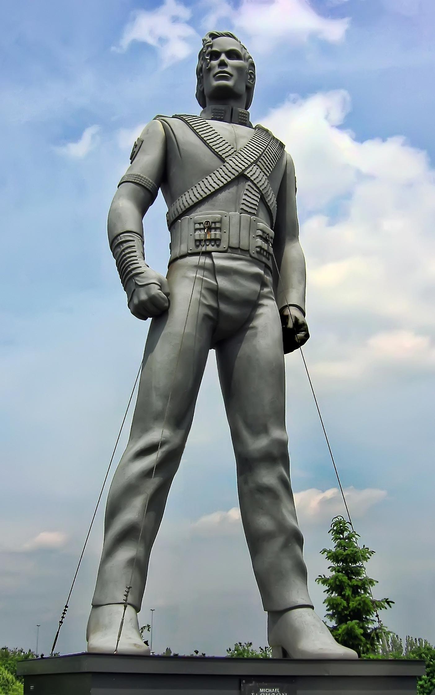 statue michael jackson Foto statue michael jackson