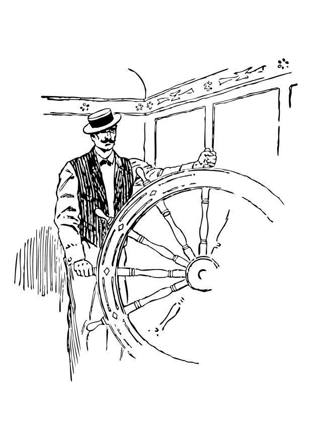 steuermann Malvorlage steuermann