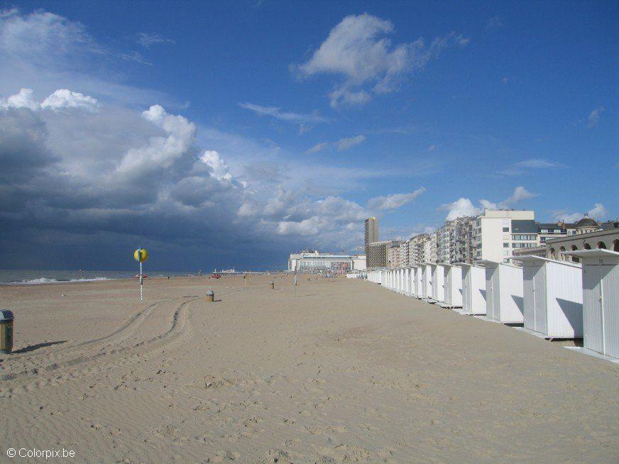 Foto strandkabine