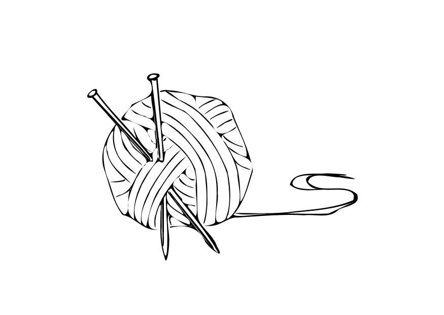 Malvorlage stricken