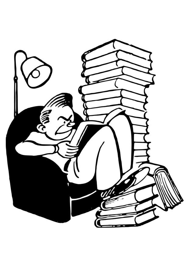 studieren Malvorlage studieren
