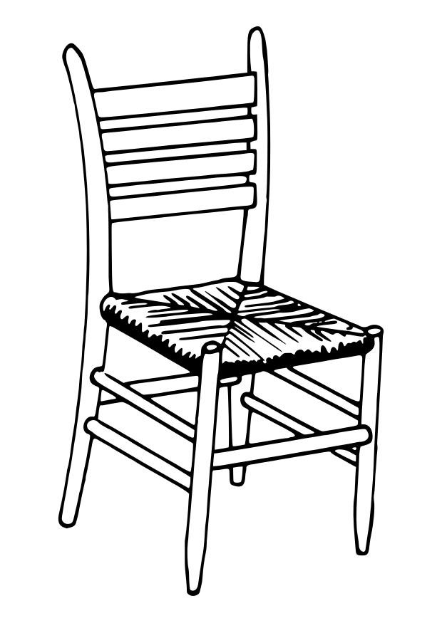 stuhl Malvorlage stuhl