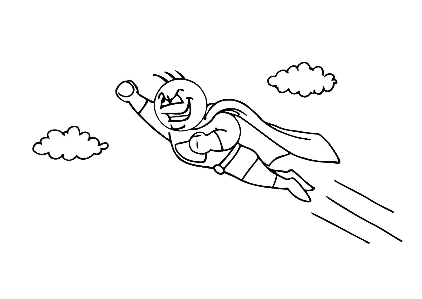 super Malvorlage super