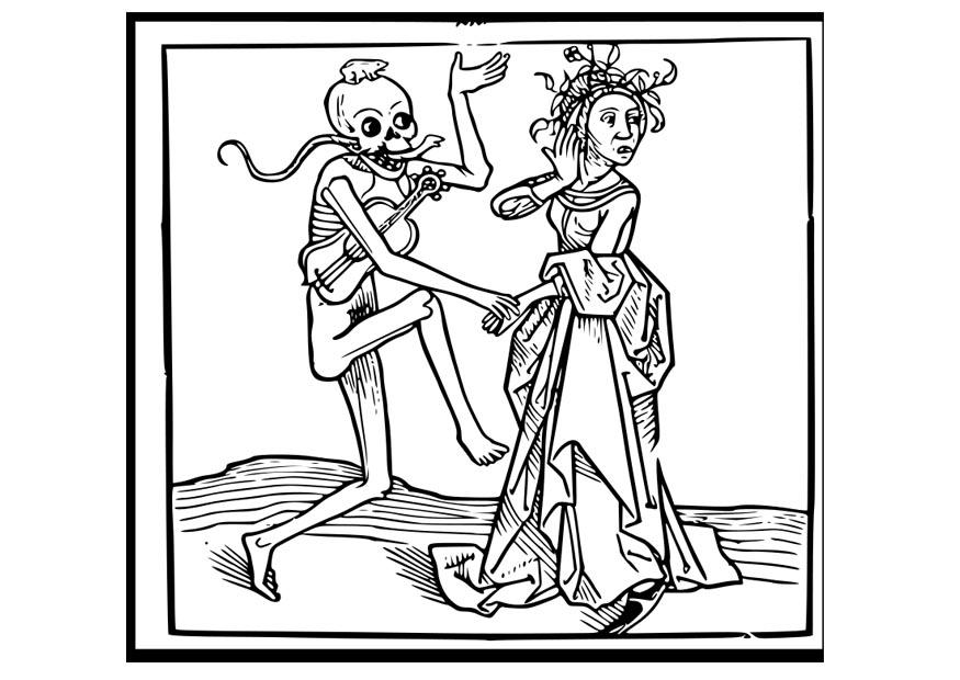 tanzen mit dem tod Malvorlage tanzen mit dem tod