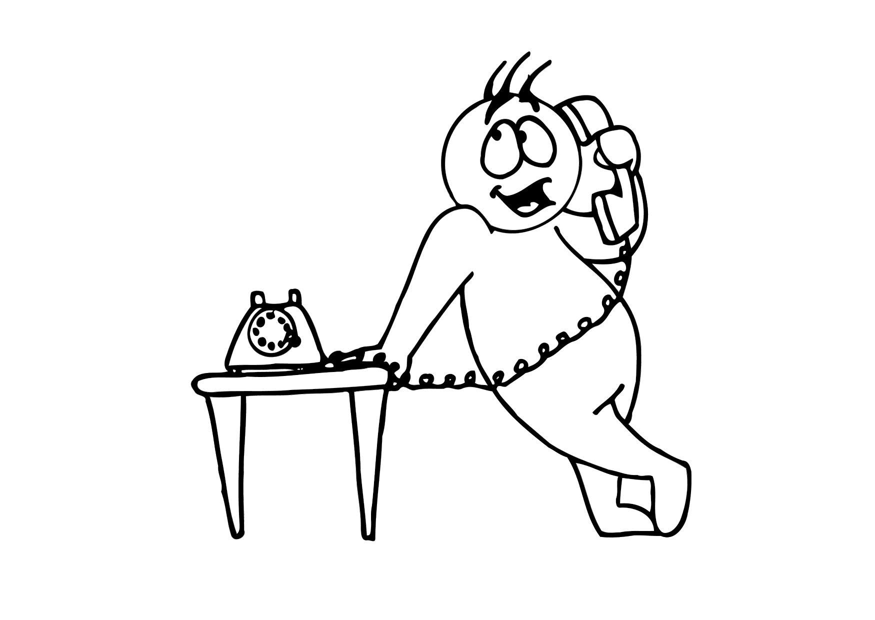 telefon Malvorlage telefon