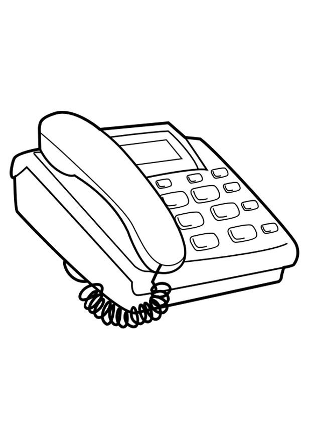 telefon Malvorlage telefon
