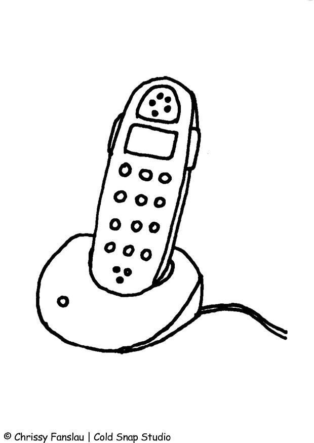 telefon Malvorlage telefon