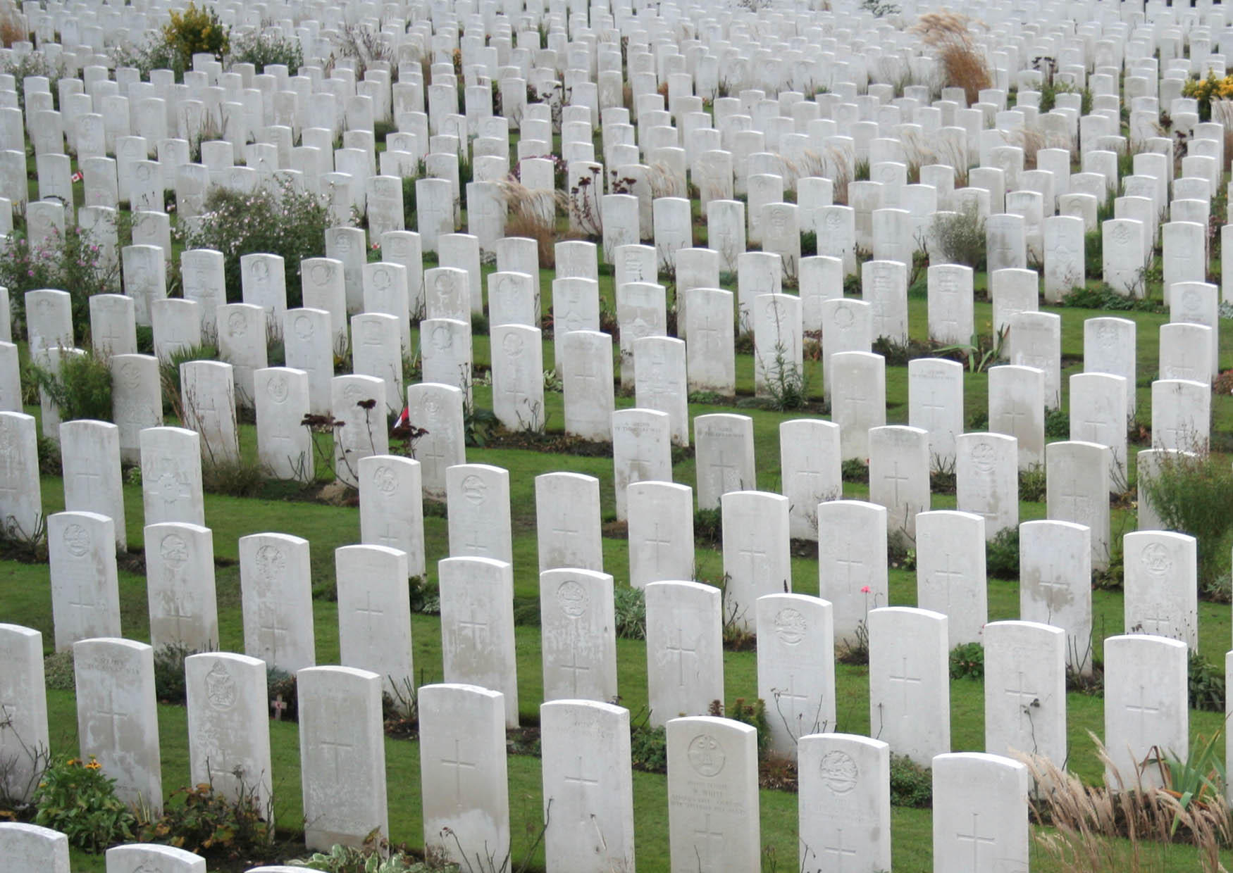Foto tyne cot friedhof