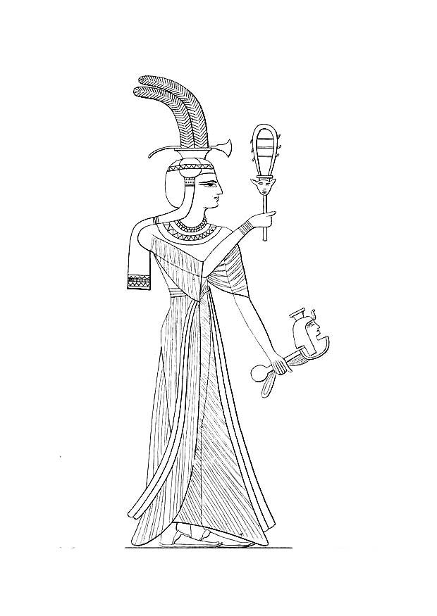 tochter von ramses dem 2. Malvorlage tochter von ramses dem 2.