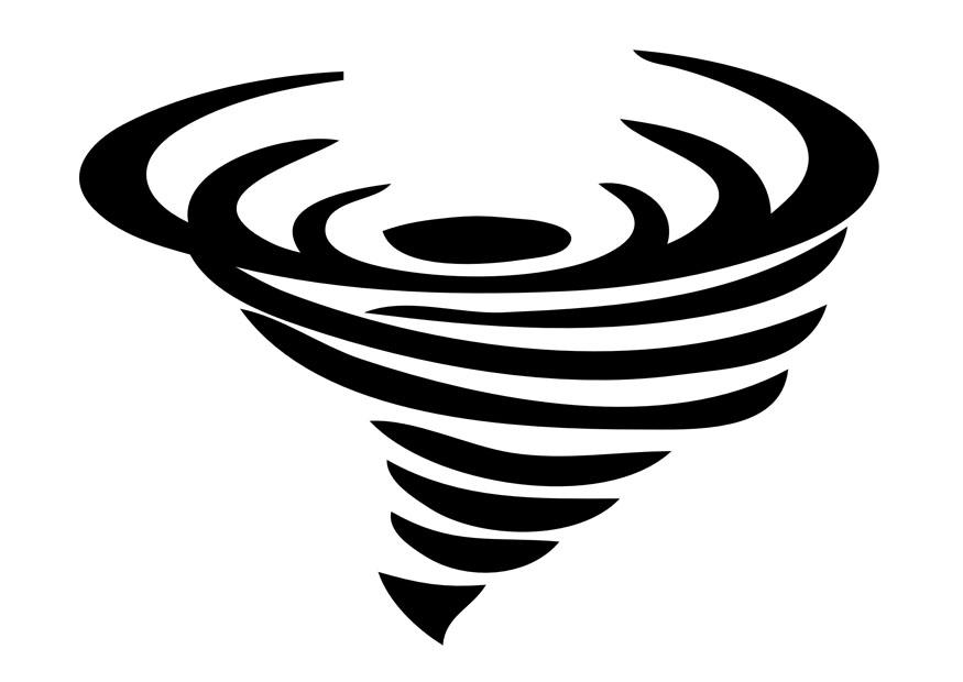 tornado Malvorlage tornado