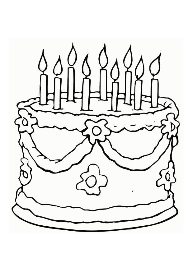 torte Malvorlage torte