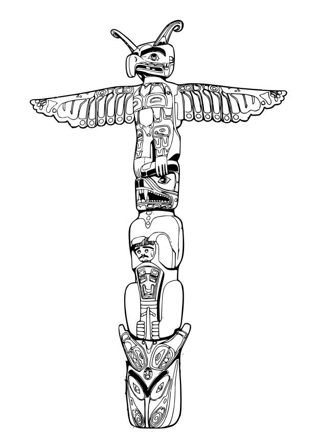 totem Malvorlage totem