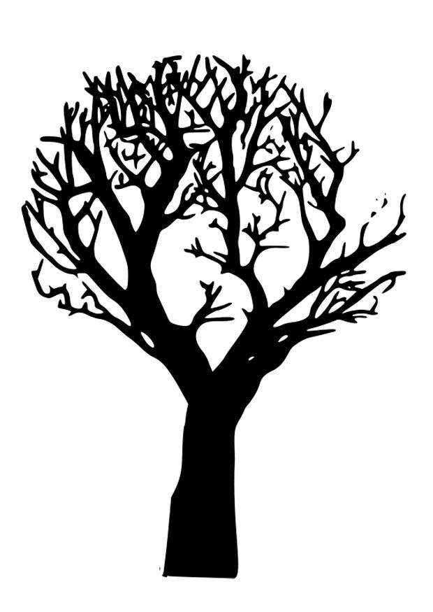 toter baum Malvorlage toter baum