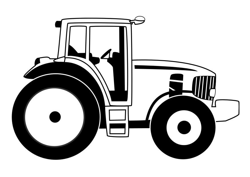 traktor Malvorlage traktor